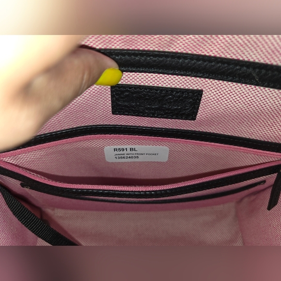 Dooney & Bourke Janine Pebbled Leather Tote With Front Pocket - Picture 13 of 16